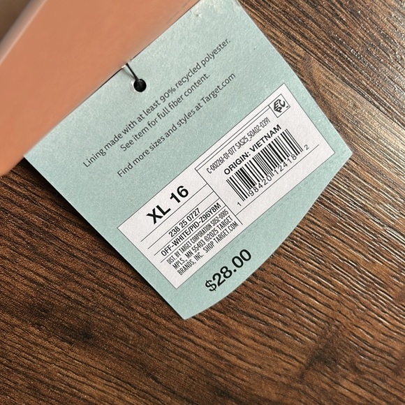 NWT Shade & Shore White Bikini Top XL | Bridal | Bachelorette Party | White - Picture 5 of 10